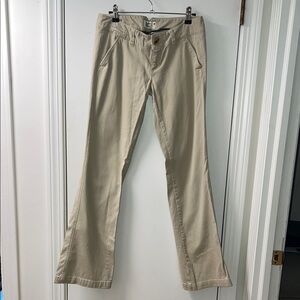 American Eagle Outfitters Beige Trousers